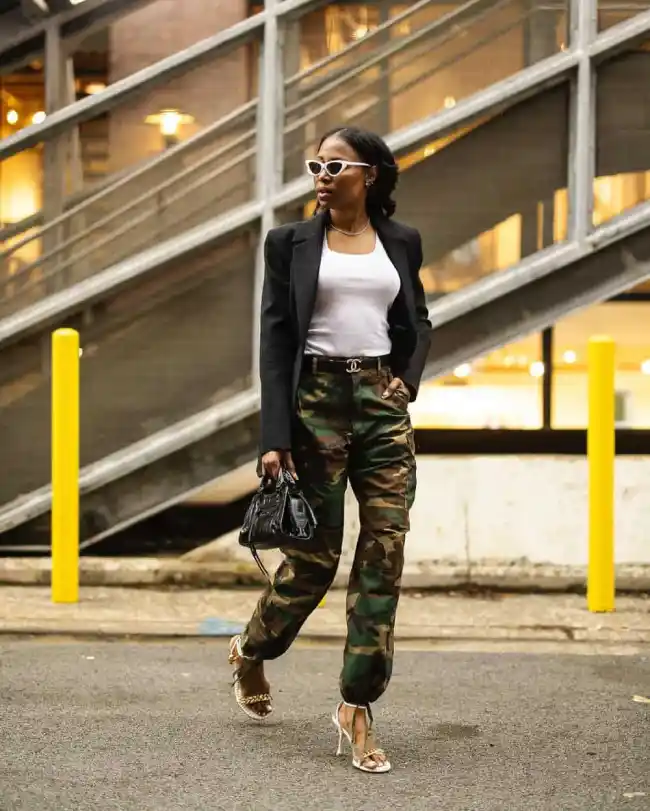 Camo Pants for a Chic Look