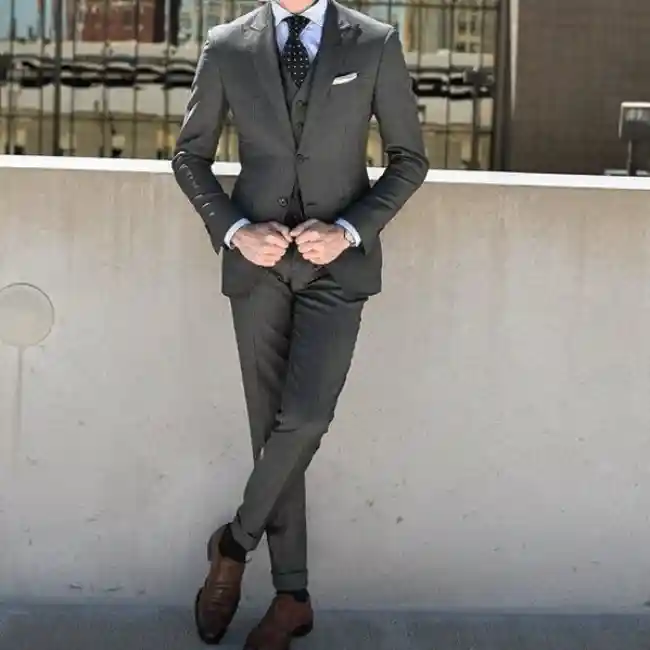 Can You Wear Brown Shoes with a Charcoal Grey Suit?