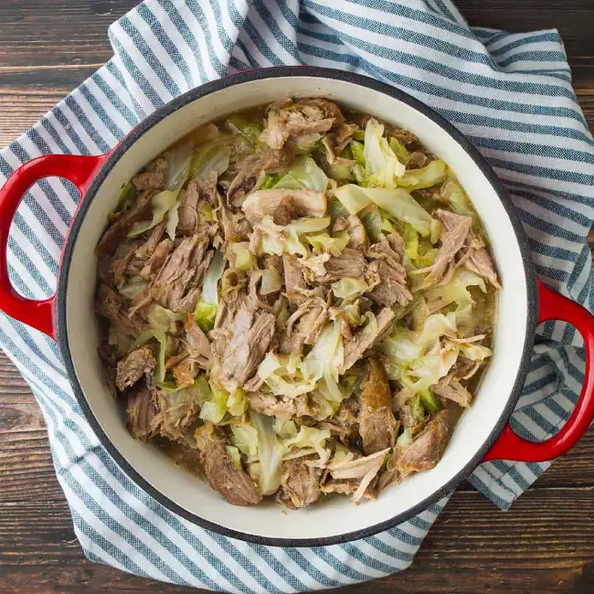 Easy Kalua Pork and Cabbage