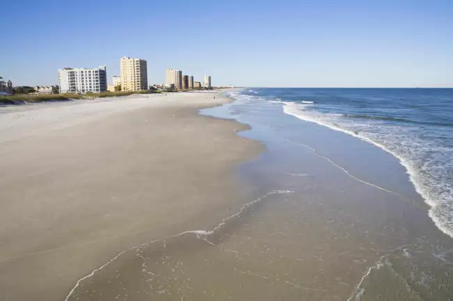 Jacksonville Beach in Florida