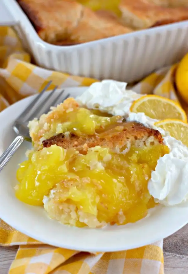 Magic Lemon Cobbler