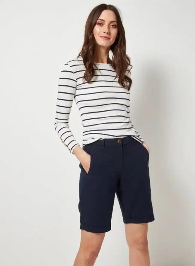 Navy Blue Shorts for a Casual Look