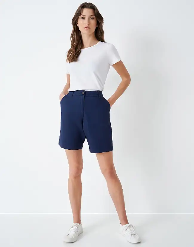 Navy Blue Shorts for a Casual Look