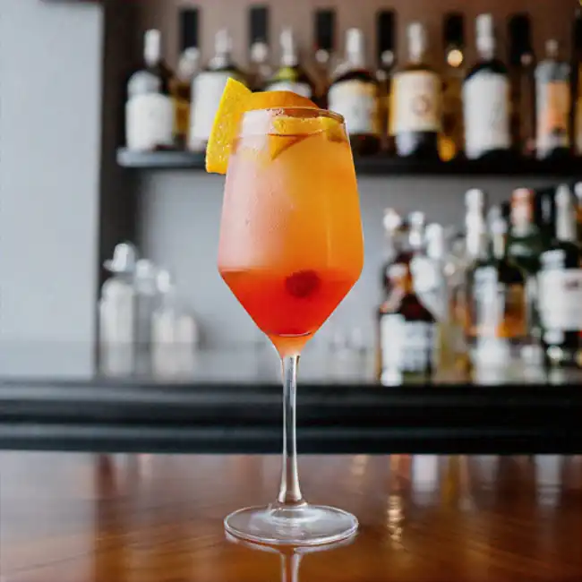 Tropical Sunset Spritz