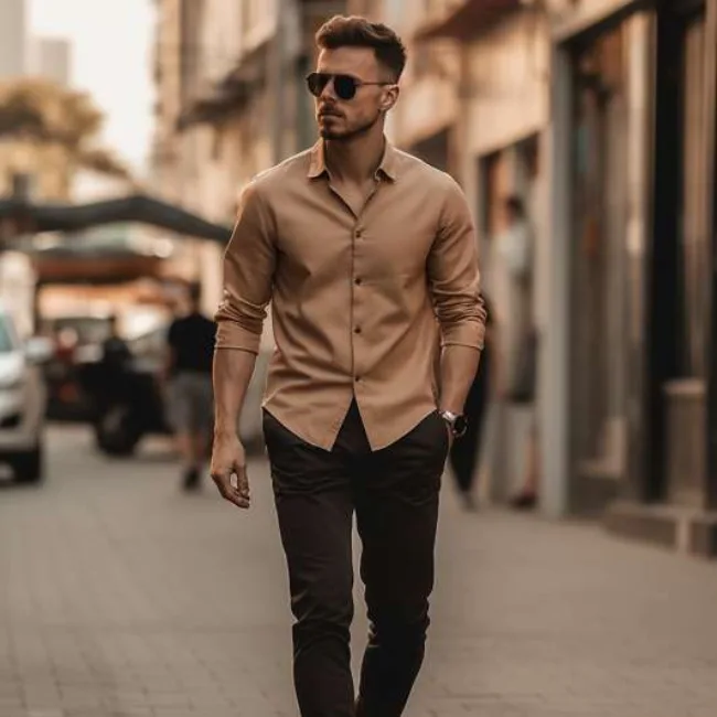 What is the Best Colour Shirt to Wear with Black Trousers?