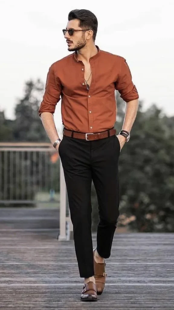 What is the Best Colour Shirt to Wear with Black Trousers?