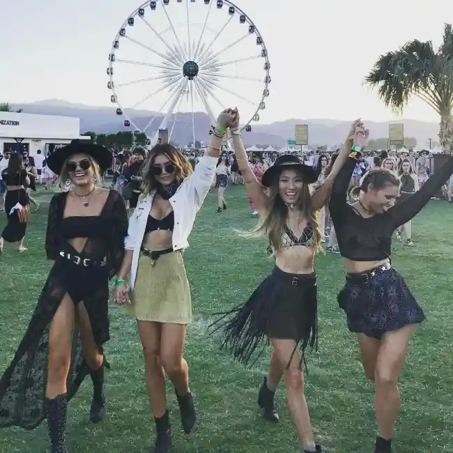  black boots for a festival or concert