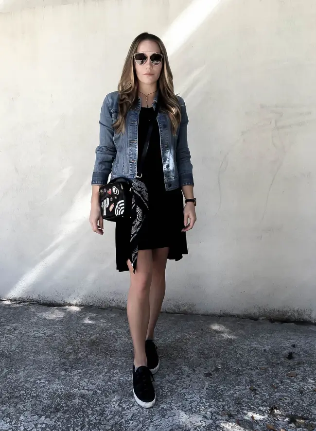 some fashion tips for wearing black sneakers